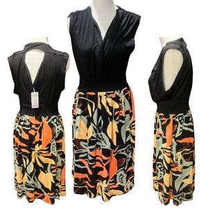 Lascana for Venus Dress Boho Floral Print S NWT